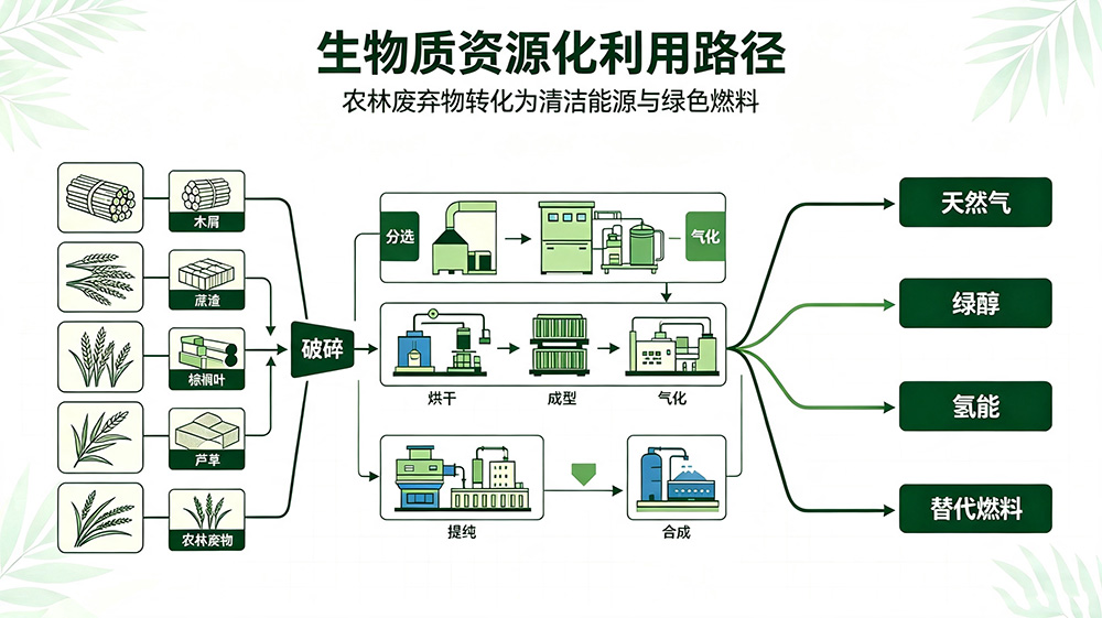别再把秸秆当“草”了！众安环保让它们“身价暴涨”，变身绿醇、燃气、替代燃料！
